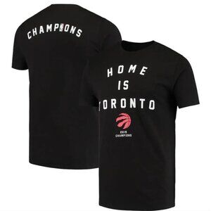 Girls Peace Collective Raptors 2019 Champions Black T-Shirt Size 6-7